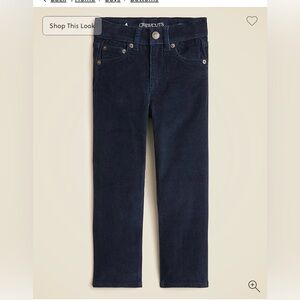 Crewcuts Navy Skinny Corduroys